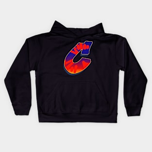 Letter C - Night Sky Kids Hoodie